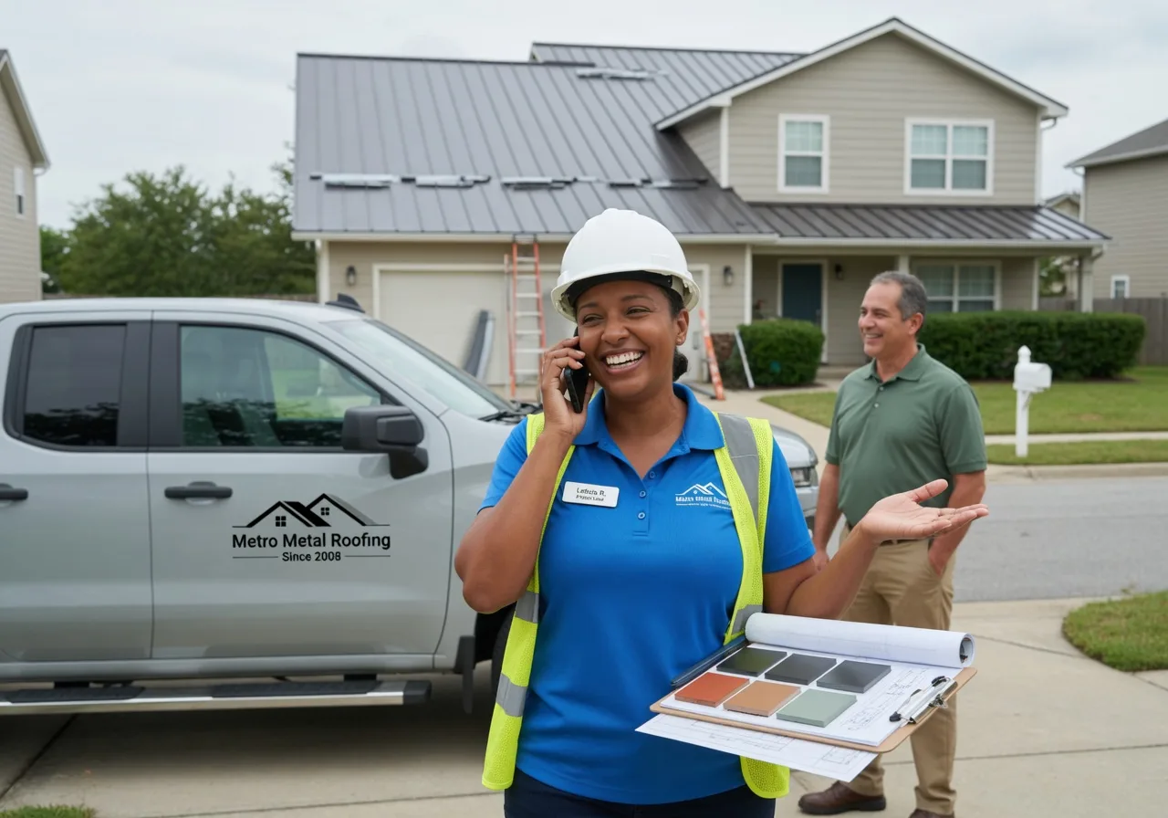 Storm Damage Metal Roof Repair in Richmond Dale, OH